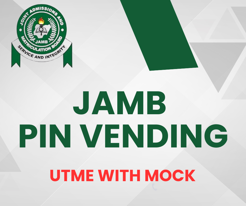 Pin Vending UTME (With Mock)